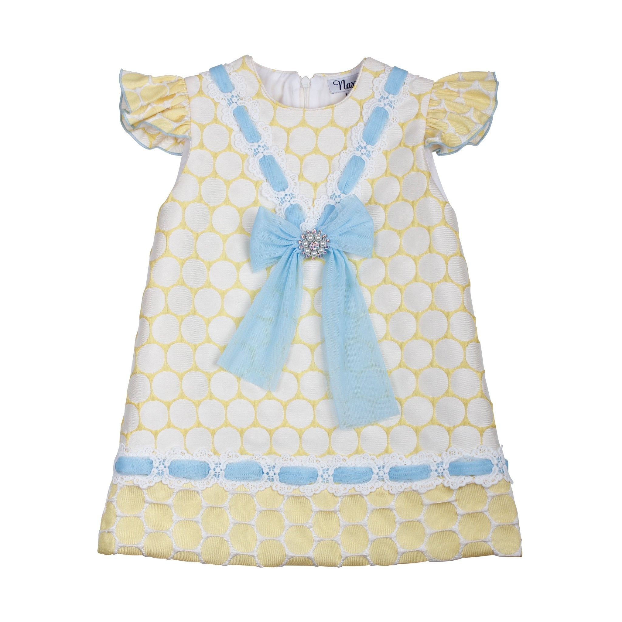 Naxos SS26 - Girls Tulle Blue Headpiece