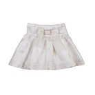 Naxos SS26 - Girls White and Gold Embroidered Skirt and Blouse Set