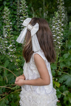 Naxos SS26 - Girls White & Gold Embroidered Dress