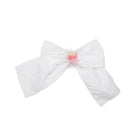 Naxos SS26 - Girls White Jacquard & Multicolour Headpiece