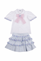 Naxos SS26 - Pink Tulle Pastel Tweed Collection Headpiece