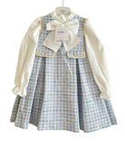 Rochy AW25 - Girl's Chanel Blue & Multi Colour Tweed Dress