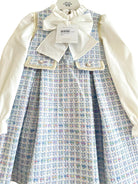 Rochy AW25 - Girl's Chanel Blue & Multi Colour Tweed Dress