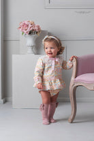 Rochy AW25 Baby GIrl's Rococo Multi Colour Dress & Knickers Set 