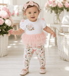 Sofija Baby Girls POLA Blouse & Leggings Set | Clearance Sale