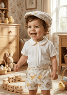 Sonata EASTER Made to Order - Baby Boys Easter Print Shorts & Shirt Set