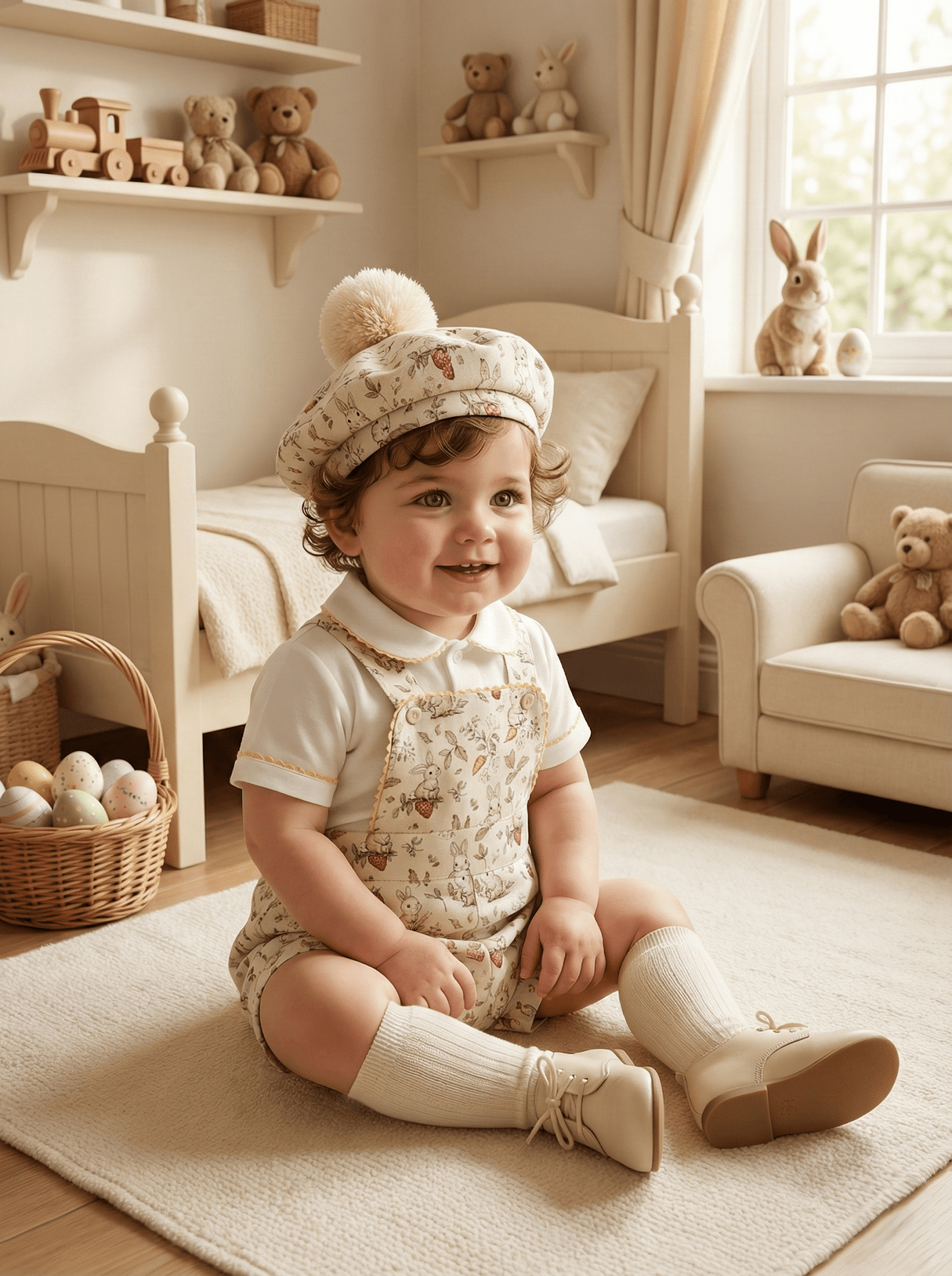 Sonata EASTER Made to Order - Boys Bunny Print Outfit