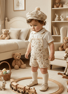 Sonata EASTER Made to Order - Bunny Print Pom Pom Beret Hat