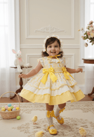 Sonata EASTER Made to Order - Girls Yellow Chick Puffball Dress