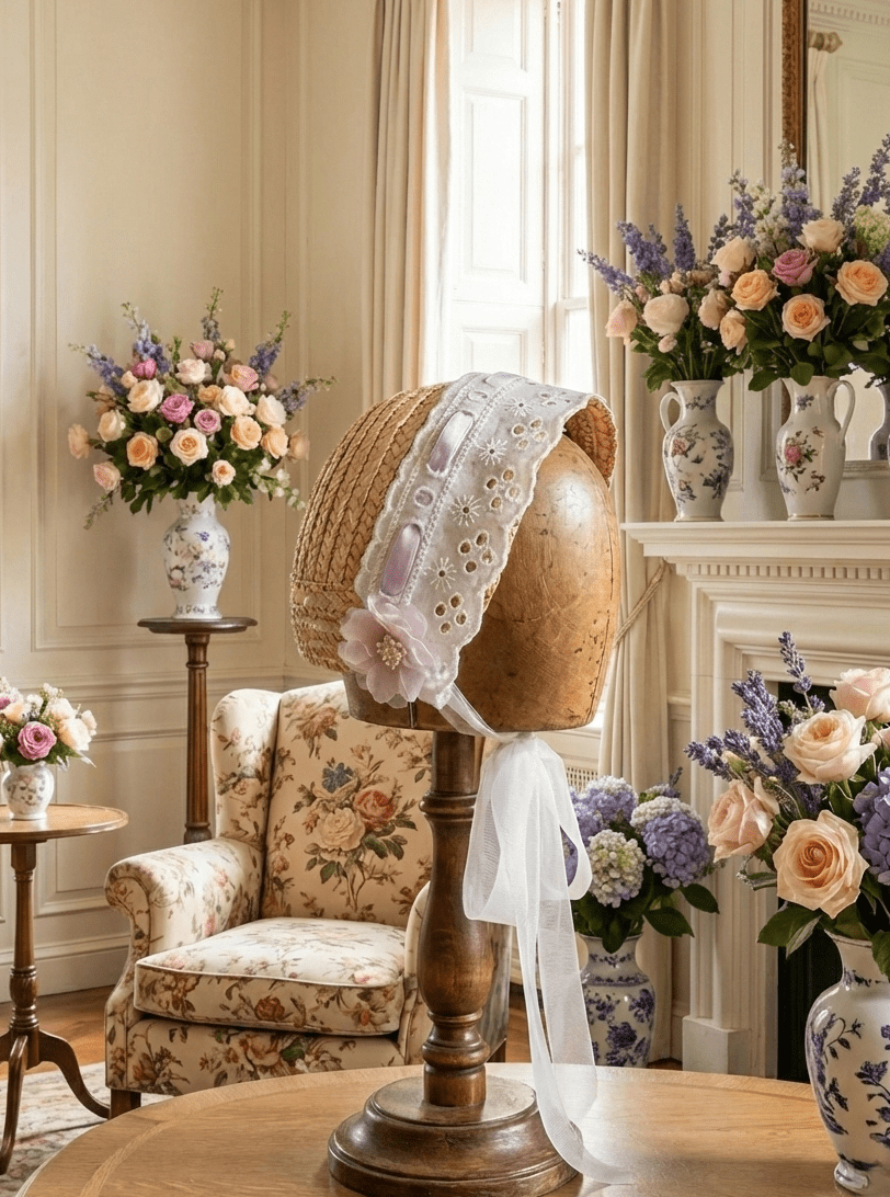 Sonata SS26 Made to Order - Girls Lavender Floral Print Puffball Dress