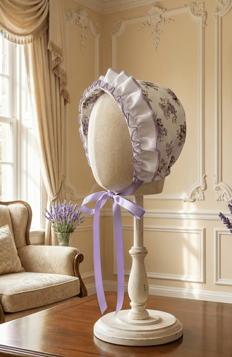 Sonata SS26 Made to Order - Girls Lavender Smocked Floral Print Dress