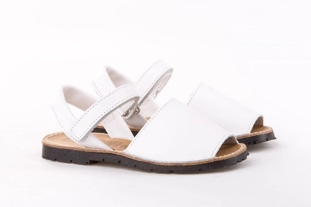Angelitos SS22 - White Sandals IN-STOCK - Mariposa Children's Boutique