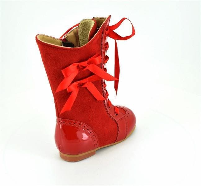 Mariposa Children's Boutique Footwear Spanish Girls Boots - CAMEL
