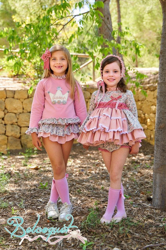 Belcoquet AW21 PRE-ORDER - Cenicienta Jam Pants Set - Mariposa Children's Boutique