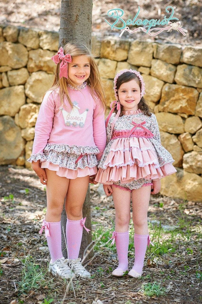 Belcoquet AW21 PRE-ORDER - Cenicienta Jam Pants Set - Mariposa Children's Boutique