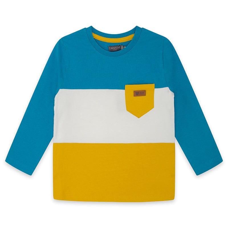 CLEARANCE SALE - Canada House - Boys Smart Casual T-Shirt & Tracksuit Bottoms - Mariposa Children's Boutique