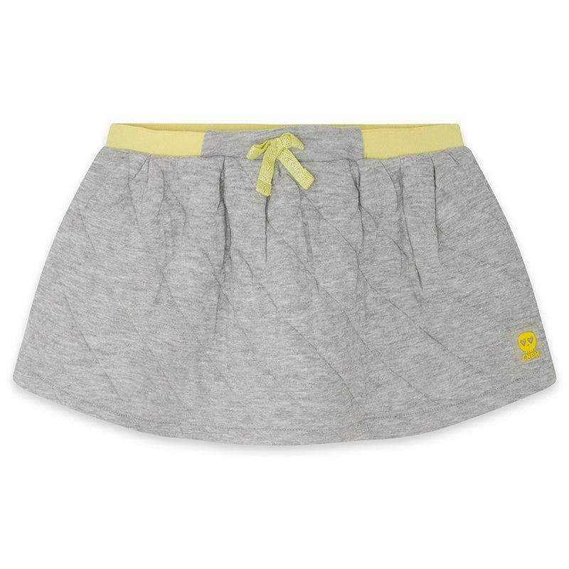 Canada House - Girls Cap Code Yellow Jumper with Matching Grey Skirt - Mariposa Children's Boutique