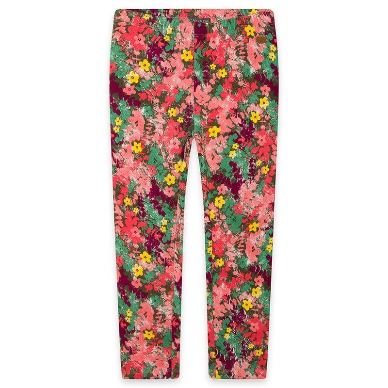 CLEARANCE SALE - Canada House - Girls Long Sleeved Top & Floral Print Leggings Set - Mariposa Children's Boutique