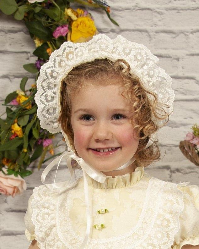 CLEARANCE SALE Sonata IN - STOCK - Girls Lemon Florecilla Ruffle Dress 8yr - Mariposa Children's Boutique