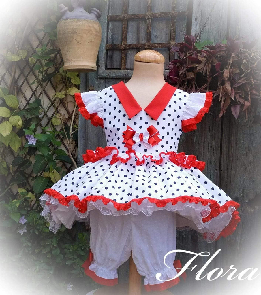 Exclusive Girls Dresses Exclusive Flora Dress & Bloomers - Handmade to Order