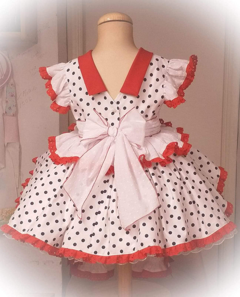 Exclusive Girls Dresses Exclusive Floral Dress & Bloomers - Handmade to Order