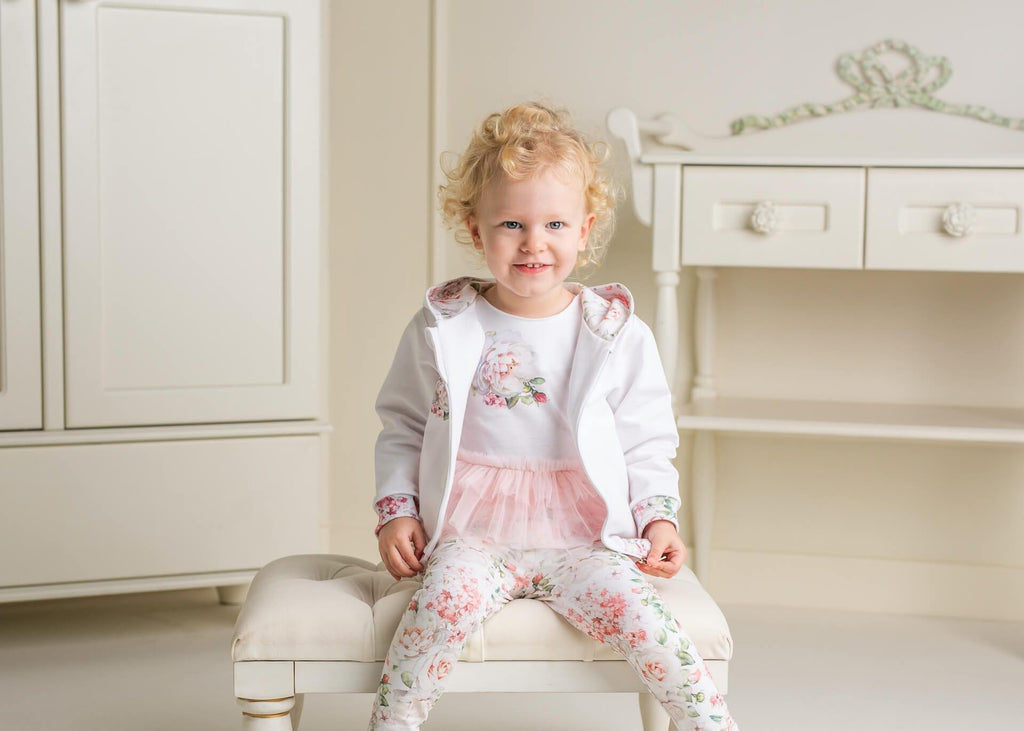 Sofija - Baby Girls POLA Blouse & Leggings Set - Mariposa Children's Boutique