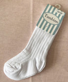 Tambino - Boys White Ribbed Socks - Mariposa Children's Boutique